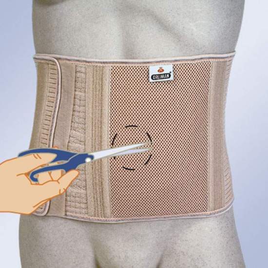 Faja sacrolumbar corta Orliman 6211, ORLIMAN